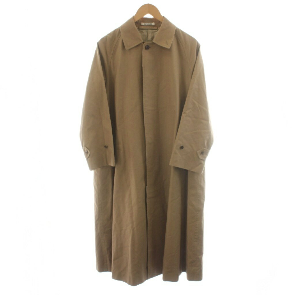 楽天市場】auralee ステンカラーコートの通販