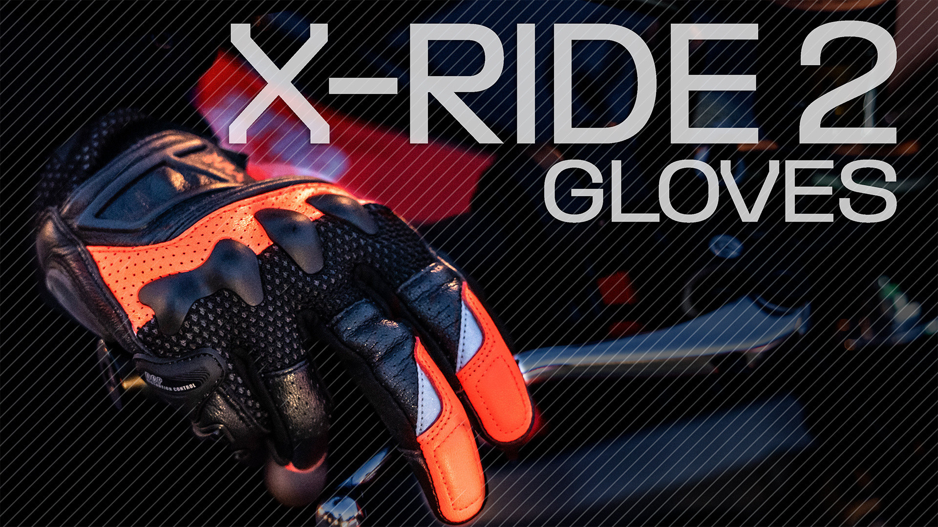 X-RIDE 2 ERGO-TEK - MEN'S MOTORCYCLE GLOVES | BLACK/BLACK | Dainese